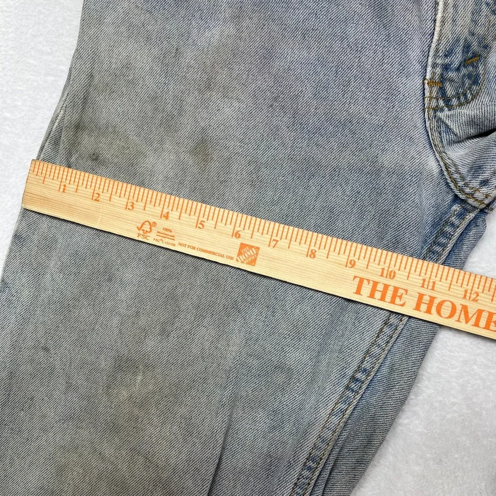 Vintage Levi's 560 Relaxed Fit Tapered Leg Jeans Mens 29X33.5 Blue Denim - Flaws